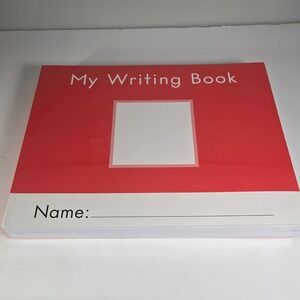 My Writing Book, Fountas and Pinnell LLI Heinemann Red Name Field